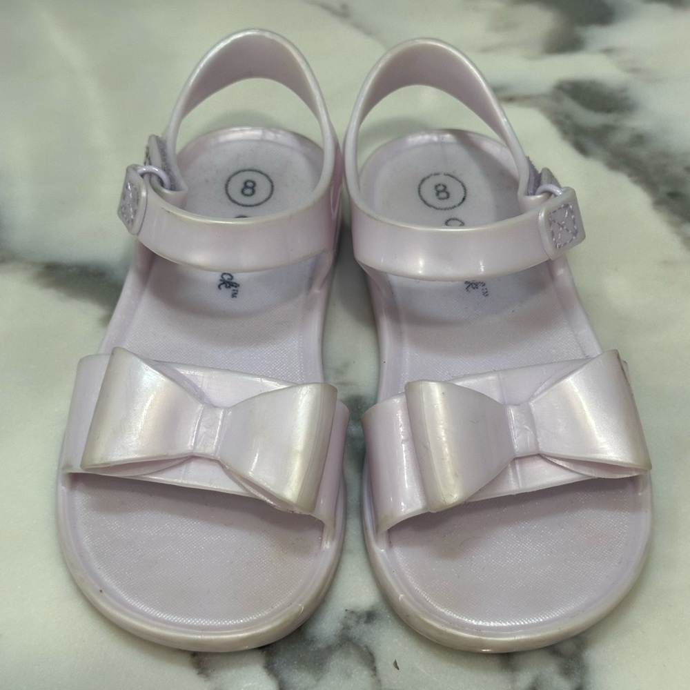 Cat & Jack Light Purple Bow Sandals